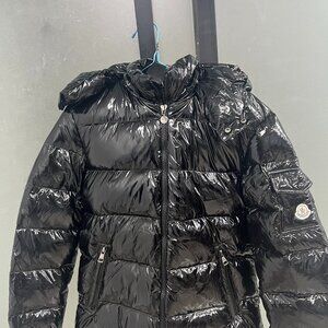 Moncler black down jacket
